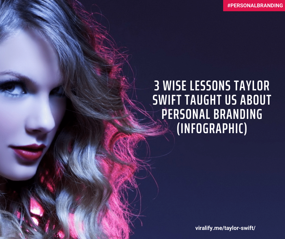 You are currently viewing 3 wise Lessons Taylor Swift Taught us about personal branding (Infographic).